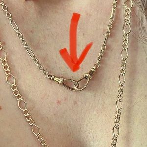 Watch Chain Yellow Gold 9ct 19"